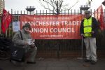 Salford Job Centre Benefits Sanctions Protest